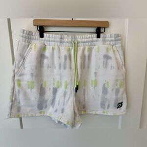 Peloton Chic Tie Dye Sweat Short - like new, worn once